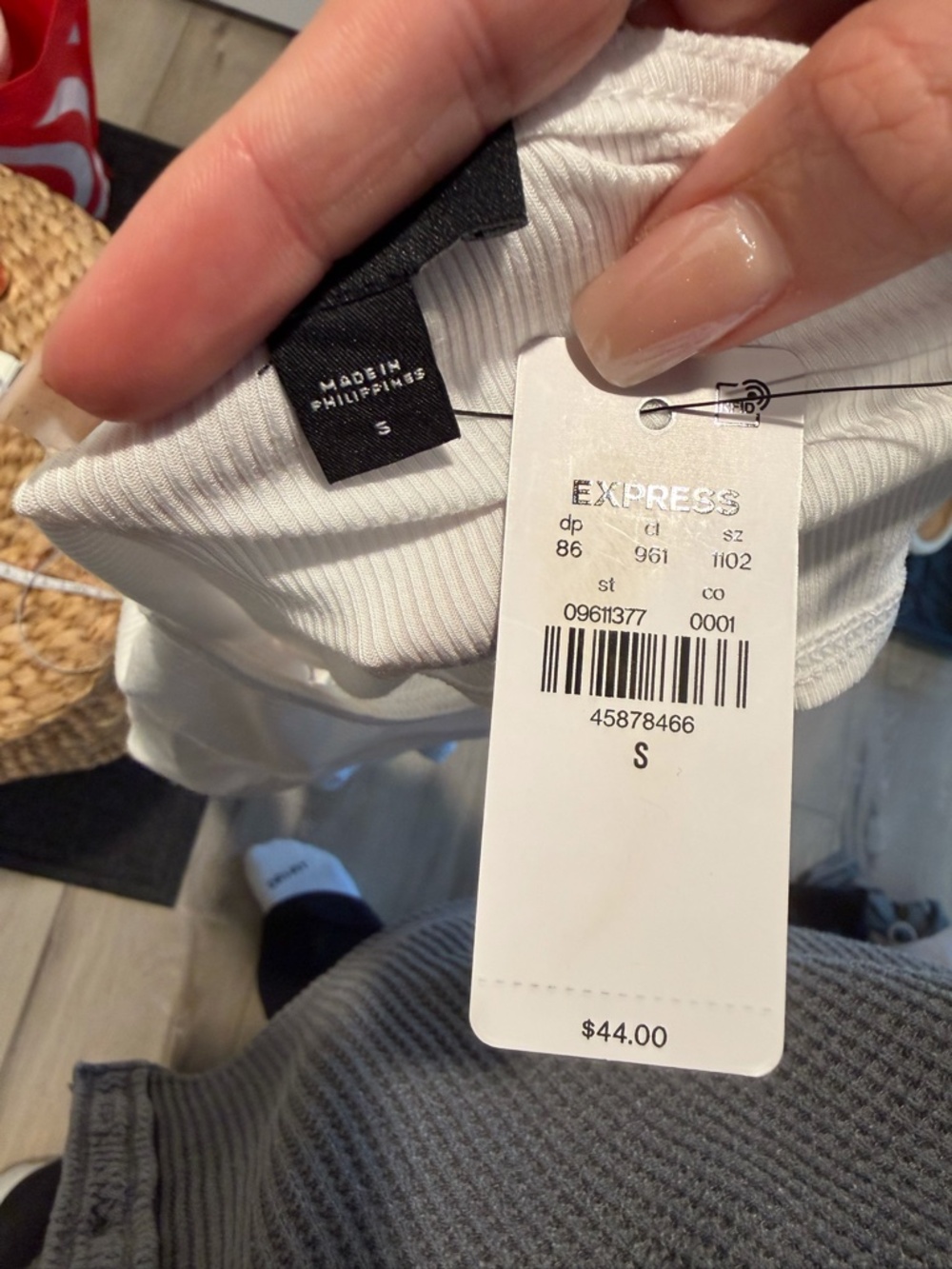 NWT Express Ribbed Shrug & Tank - Picture 3 of 5